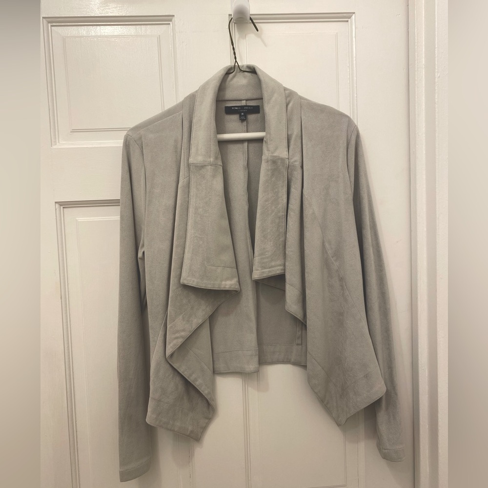Grey / silver blazer